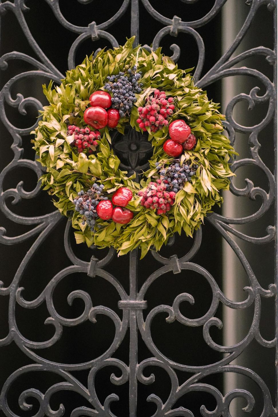 Holiday wreath workshop